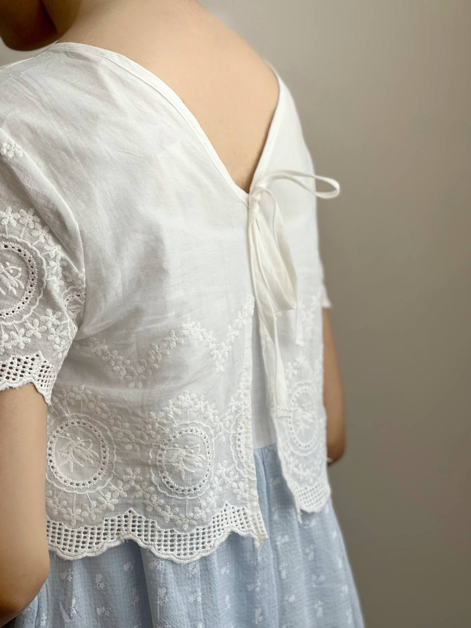 پیراهن تمام نخ آستردار کد 1848