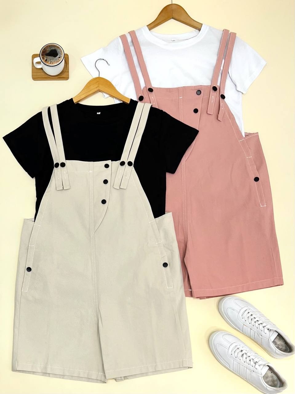 ست دو تیکه سرهمی+تیشرت کد 1849