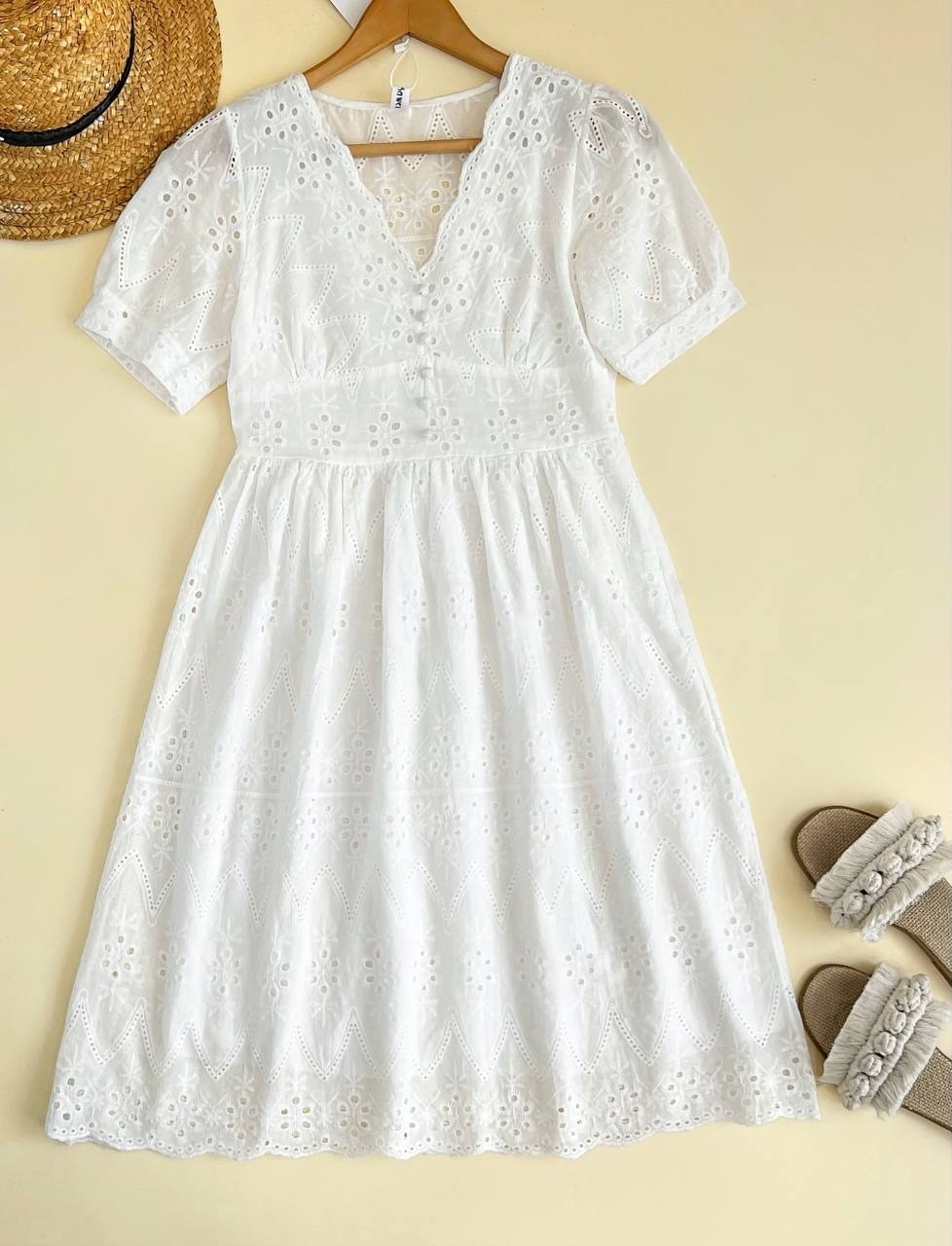 پیراهن خامه دوزی تینیج کد 1852