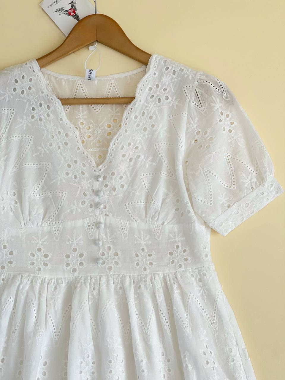 پیراهن خامه دوزی تینیج کد 1852