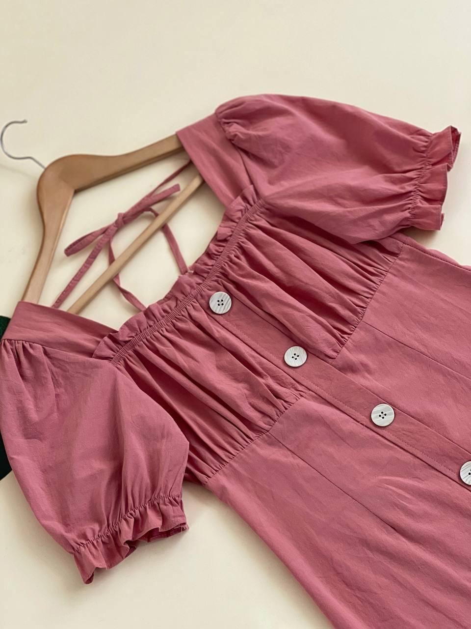 پیراهن کنف عروسکی کد 1856