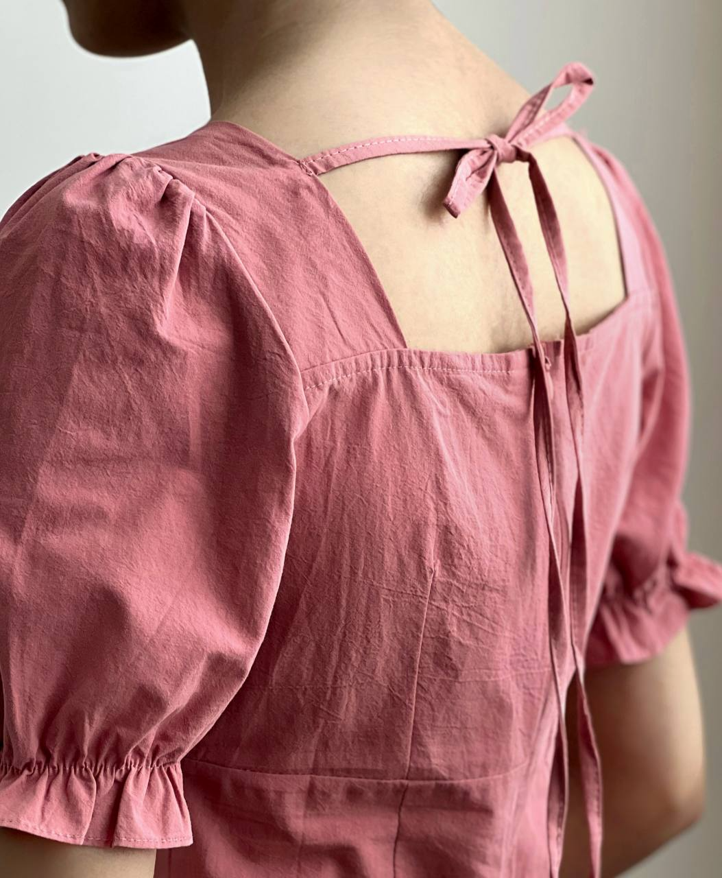 پیراهن کنف عروسکی کد 1856