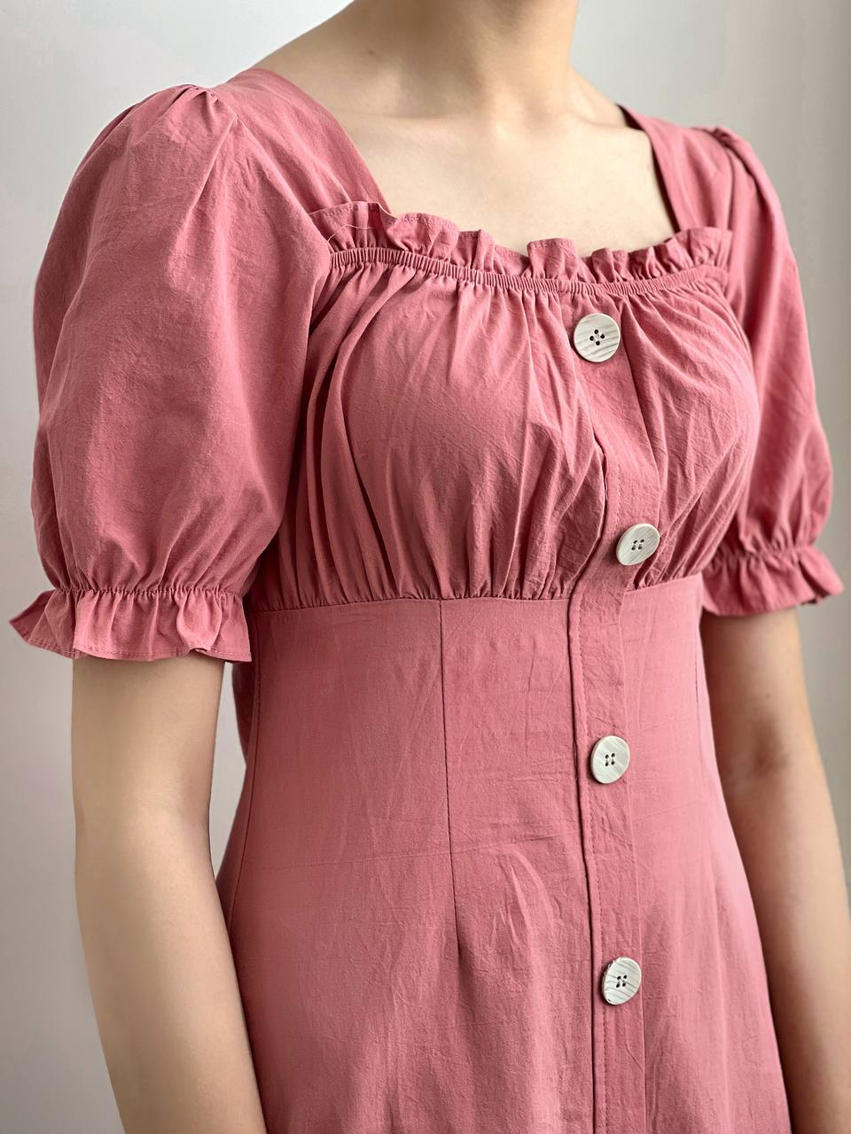 پیراهن کنف عروسکی کد 1856