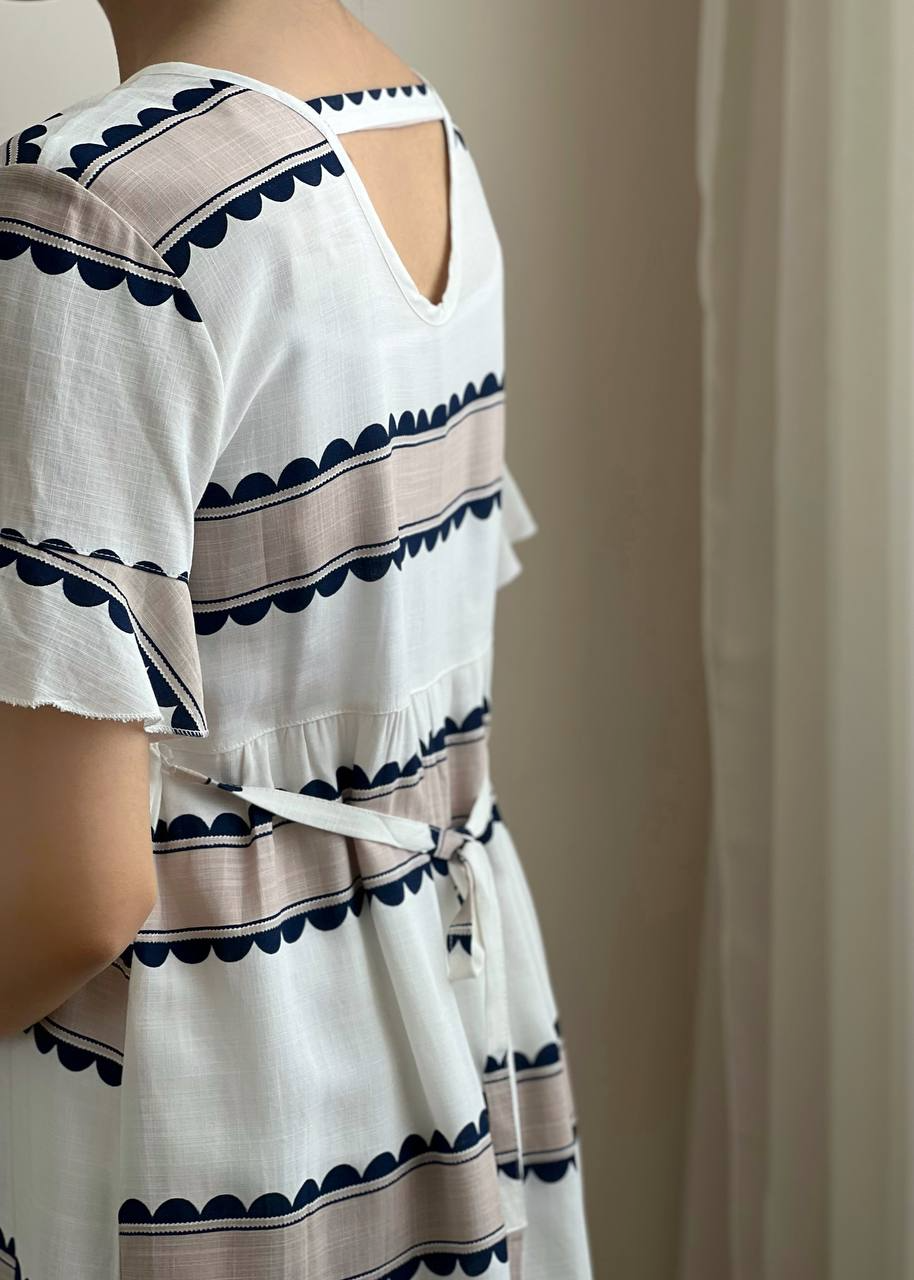 پیراهن لینن کد 1857