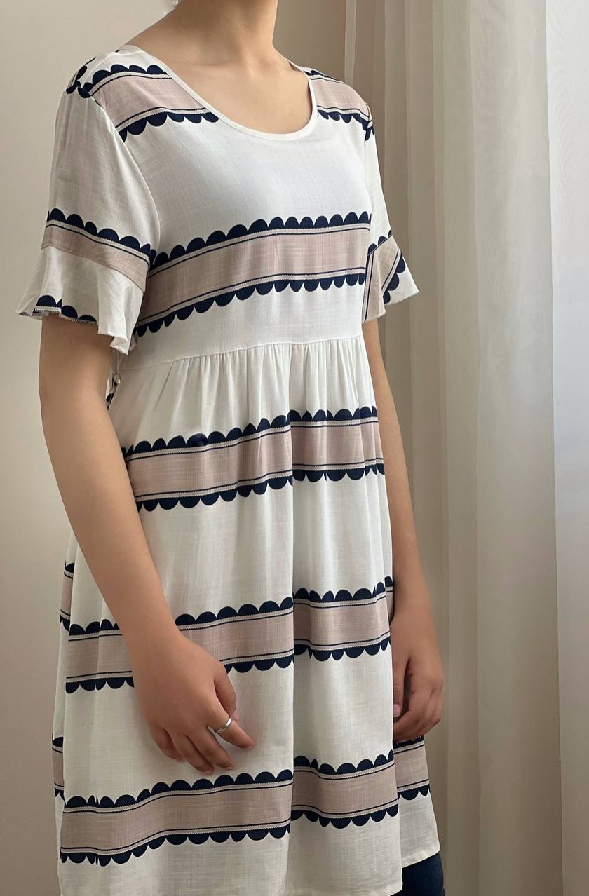 پیراهن لینن کد 1857