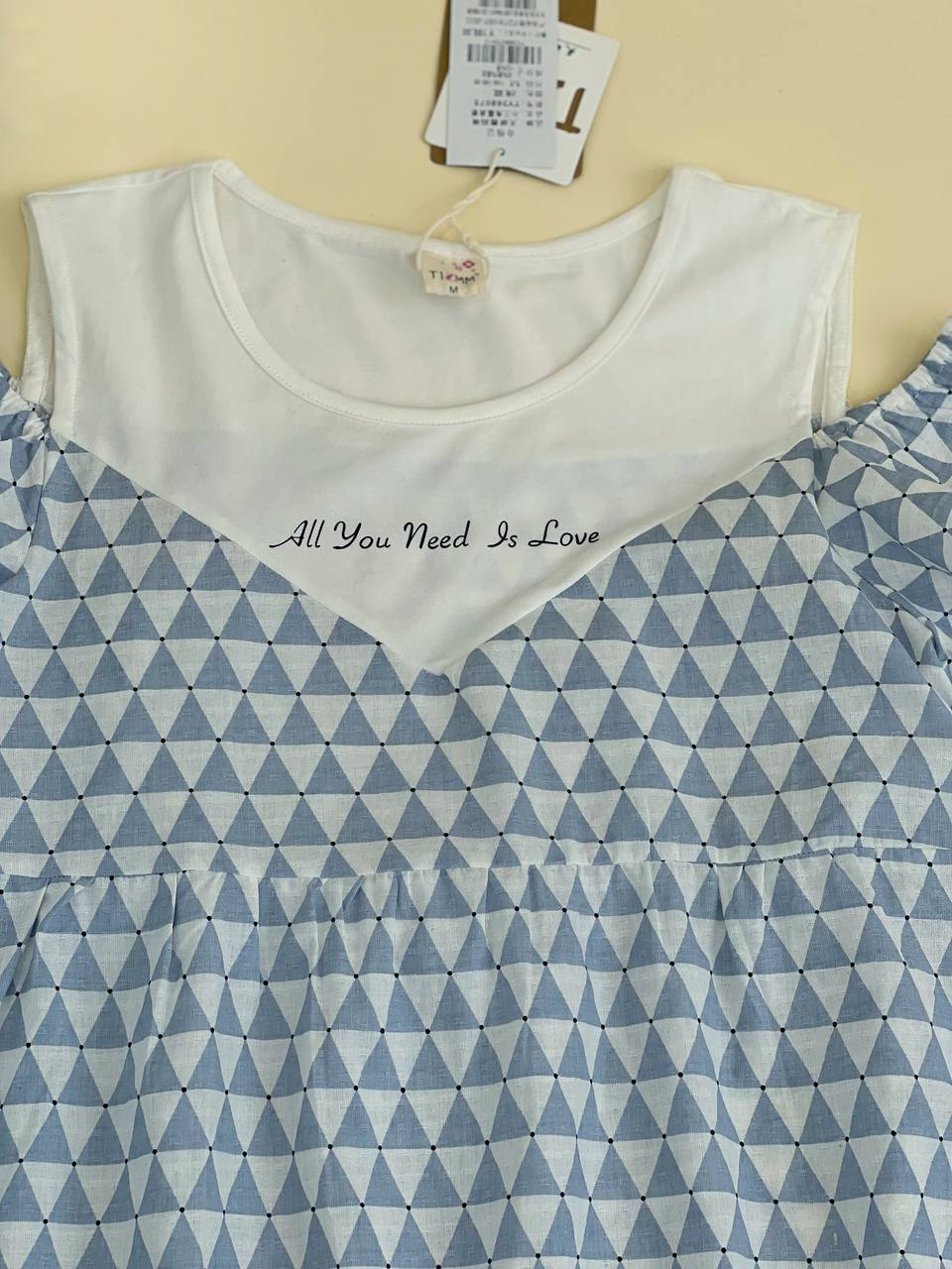 پیراهن سرشونه باز کد 1859