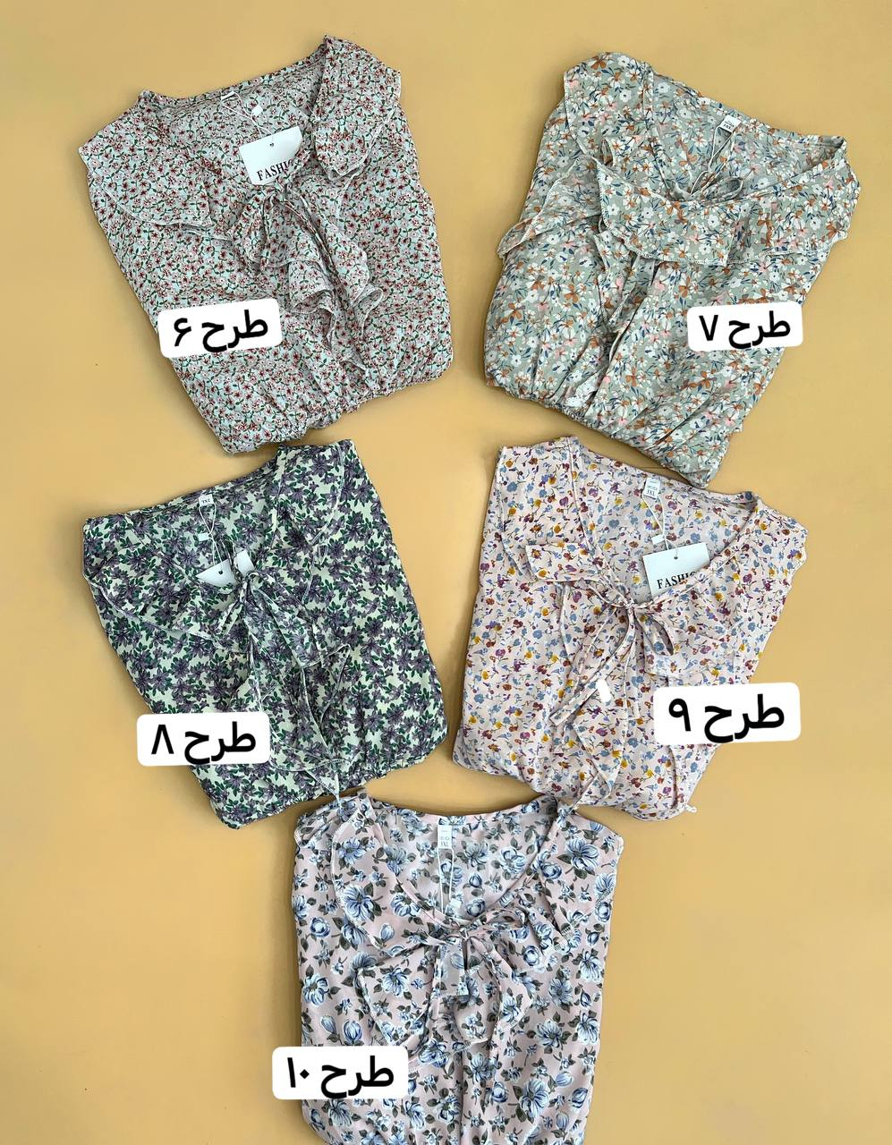 پيراهن گل گلي کد 1736