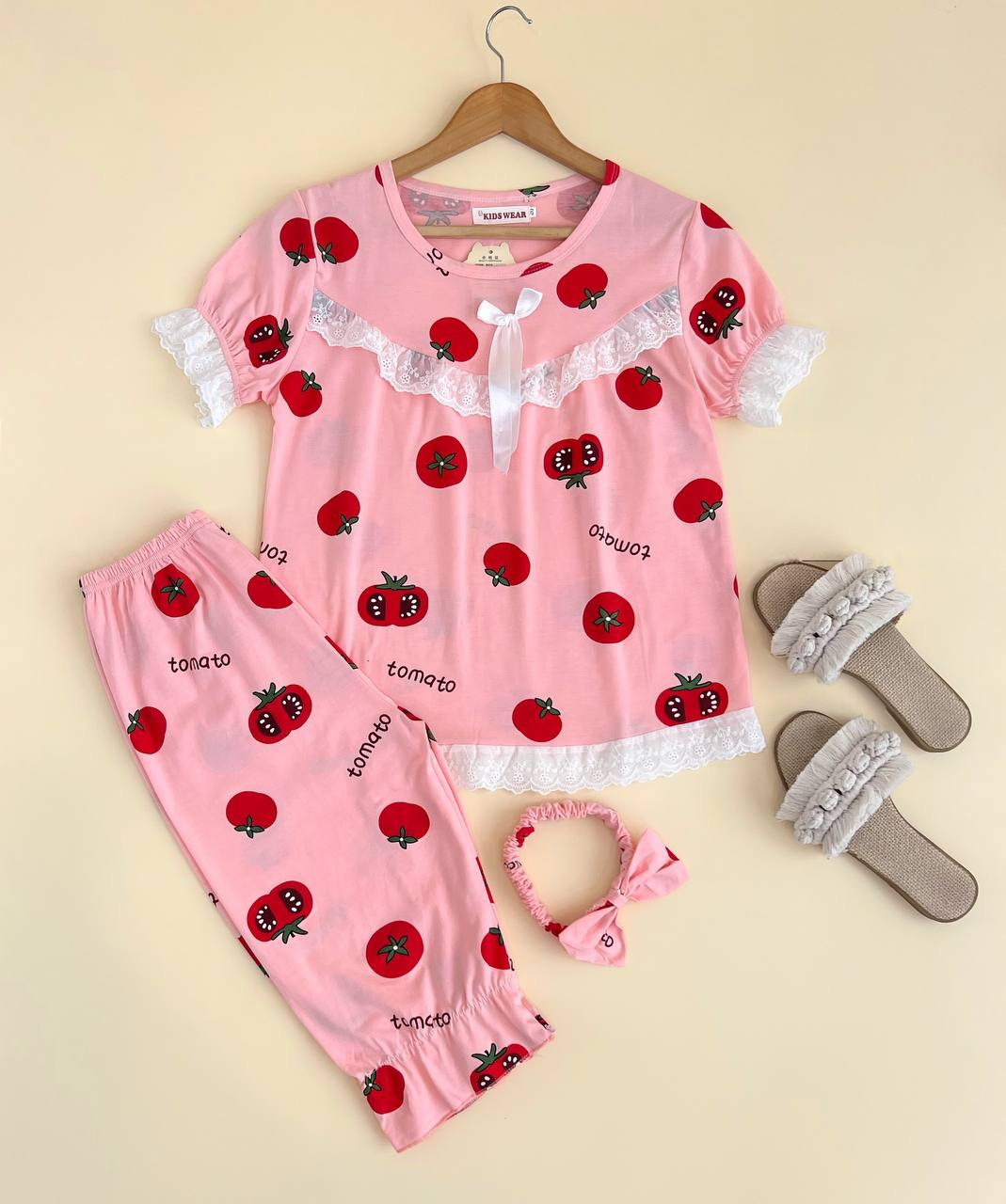 ست بلوز و شلوارک راحتی کد 1890