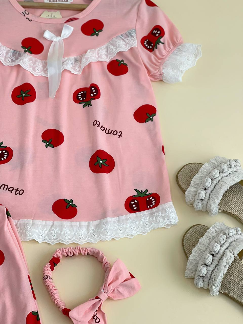 ست بلوز و شلوارک راحتی کد 1890