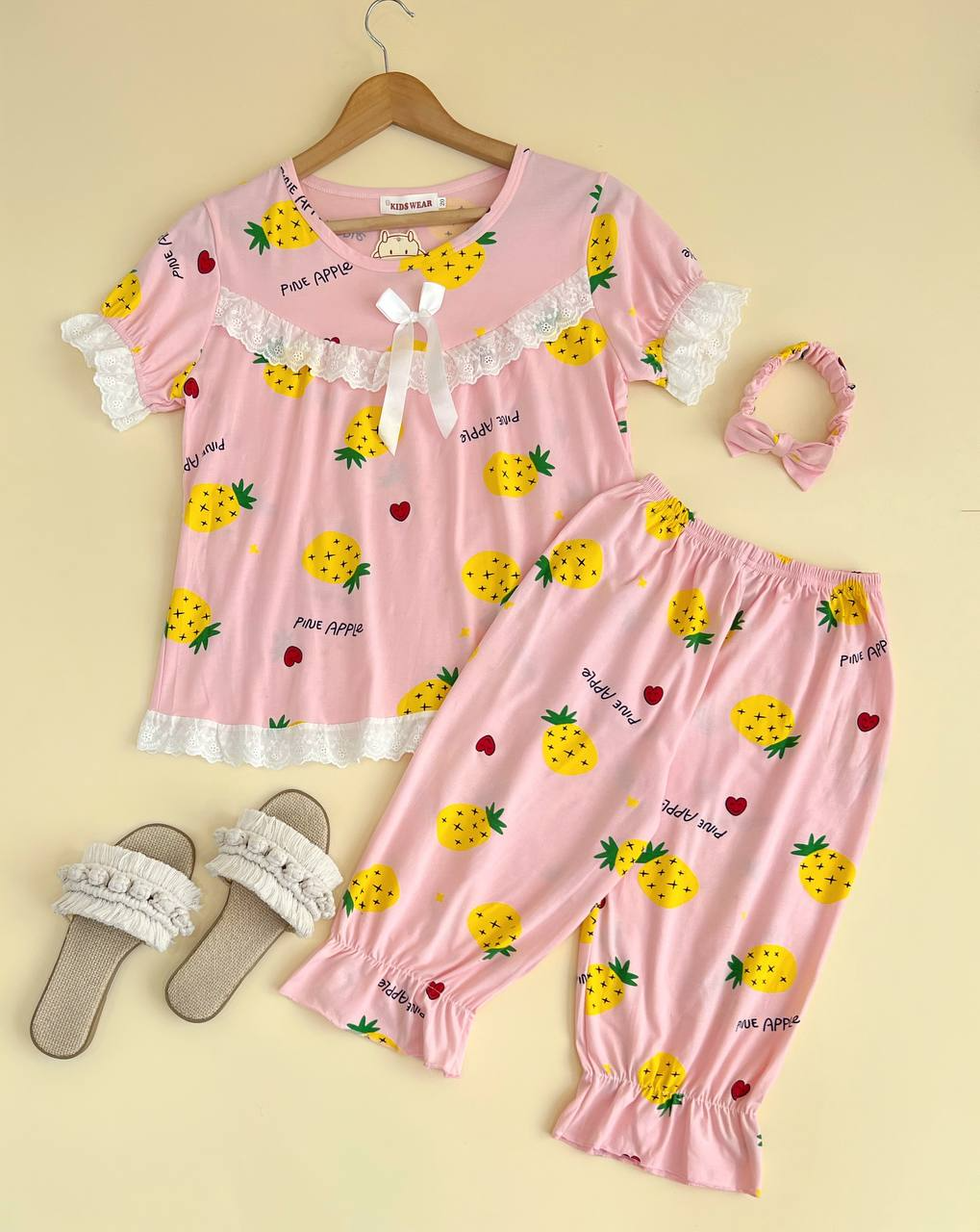 ست بلوز و شلوارک راحتی کد 1890