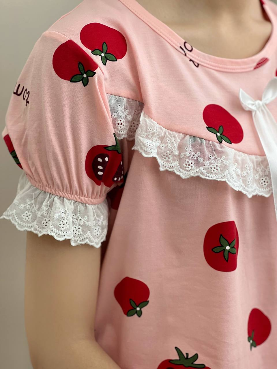 ست بلوز و شلوارک راحتی کد 1890