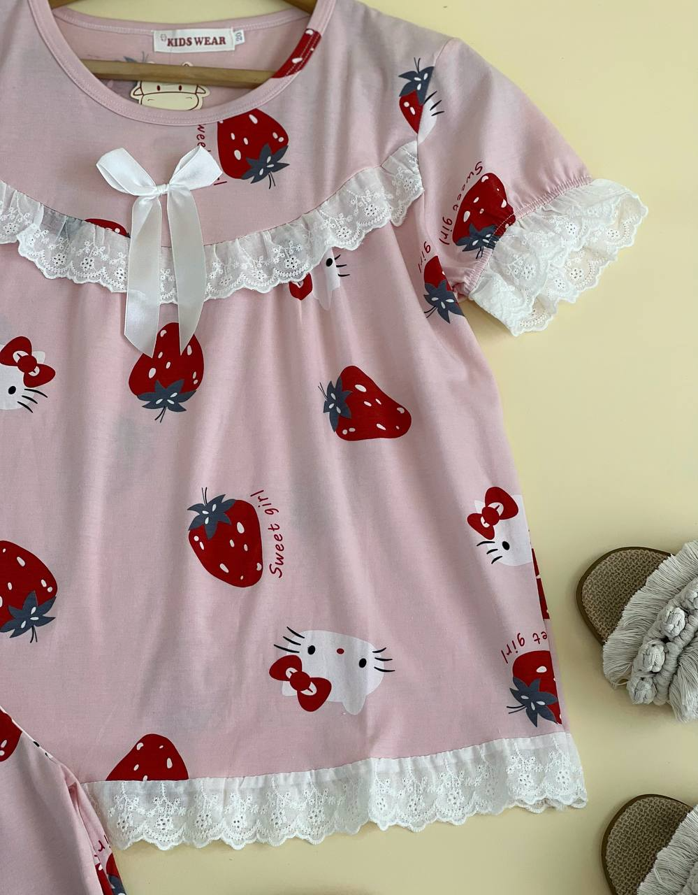 ست بلوز و شلوارک راحتی کد 1890