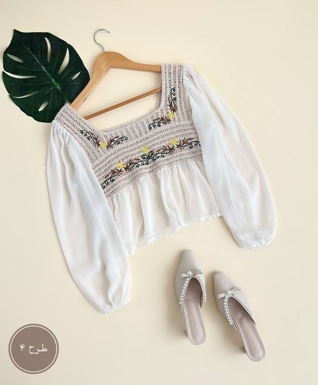 شومیز فانتزی خامه دوزی کد 1899