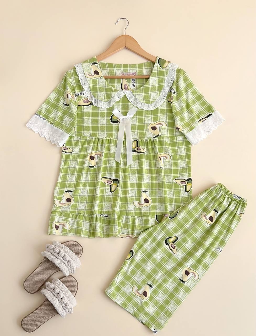 ست بلوز و شلوارک کد 1905