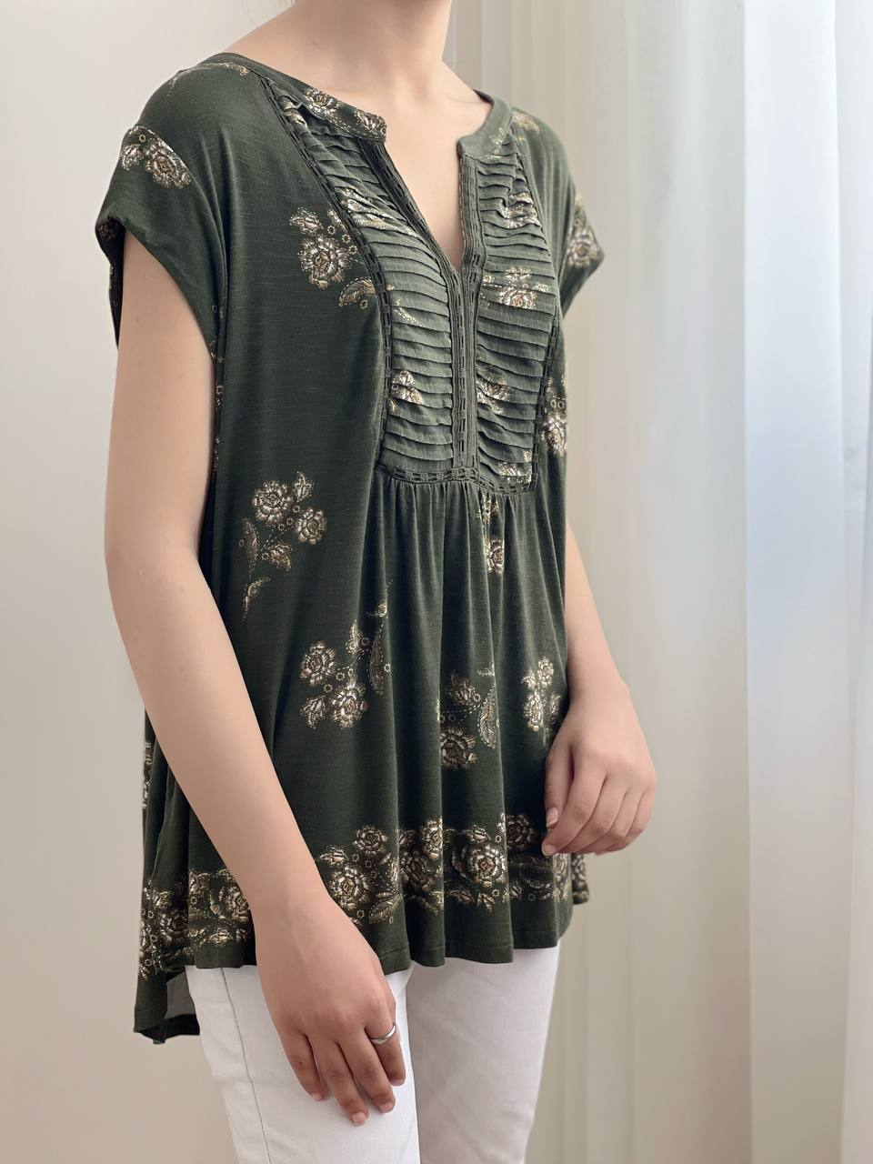 تیشرت قواره دار تمام نخ و پنبه کد 1909