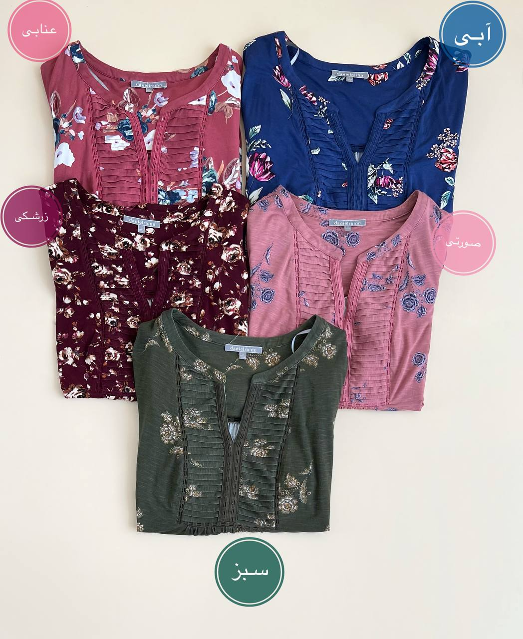 تیشرت قواره دار تمام نخ و پنبه کد 1909