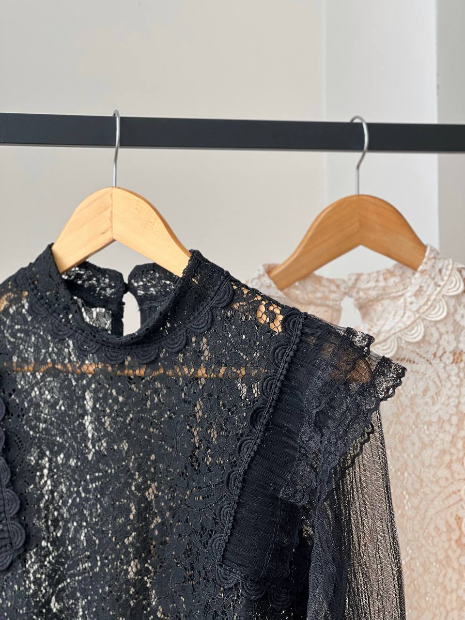 شومیز گیپور آستین تور کد 1919