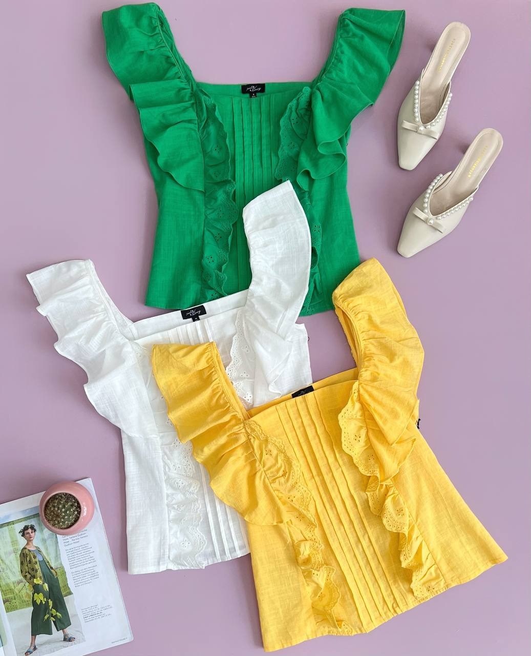 شوميز خامه دوزي استين چين کد 1675