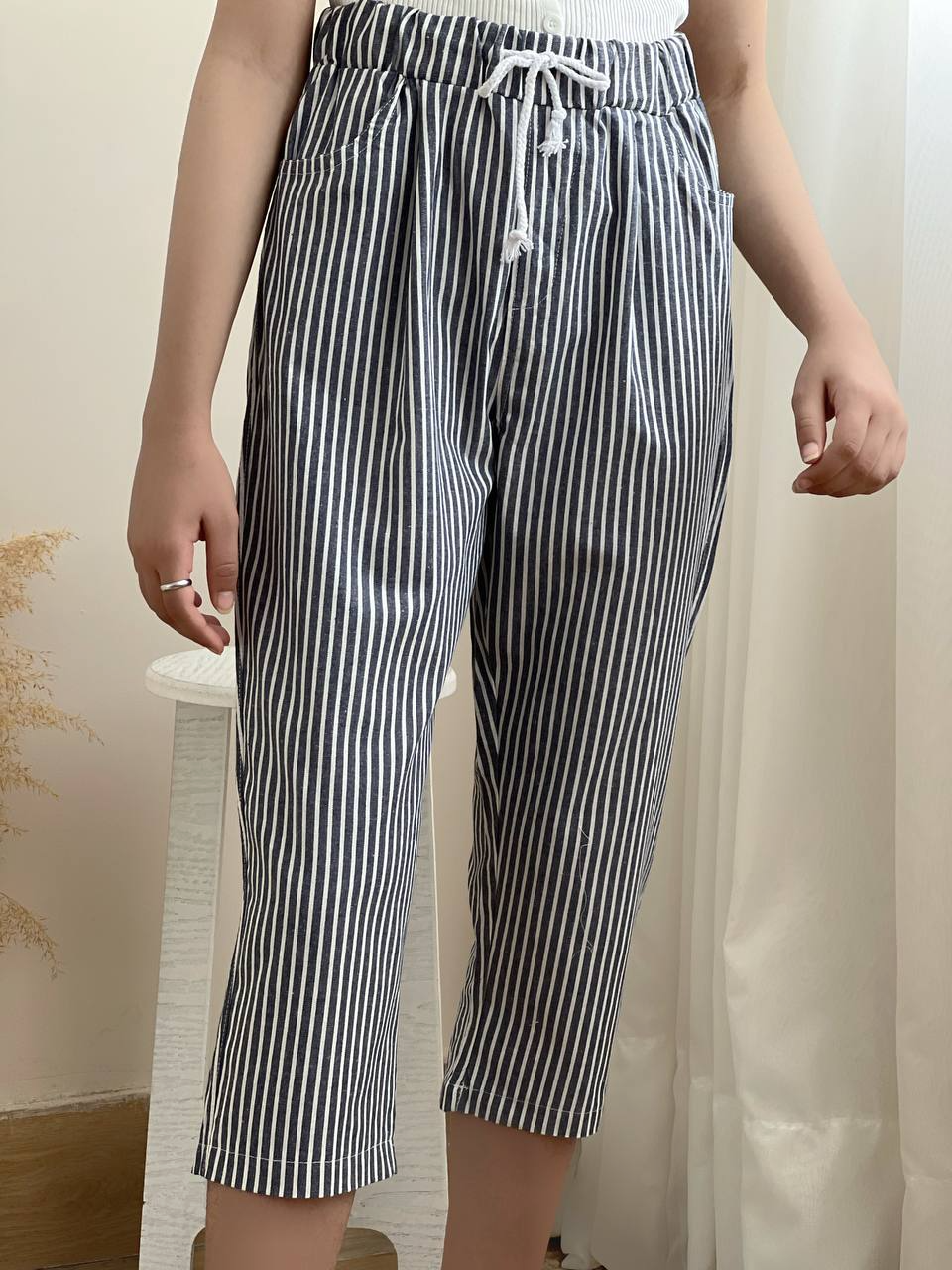 شلوار کنف راه راه کد 1937