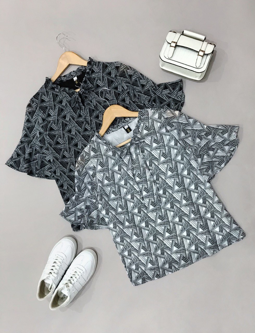 شومیز حریر استر دار کد 1949