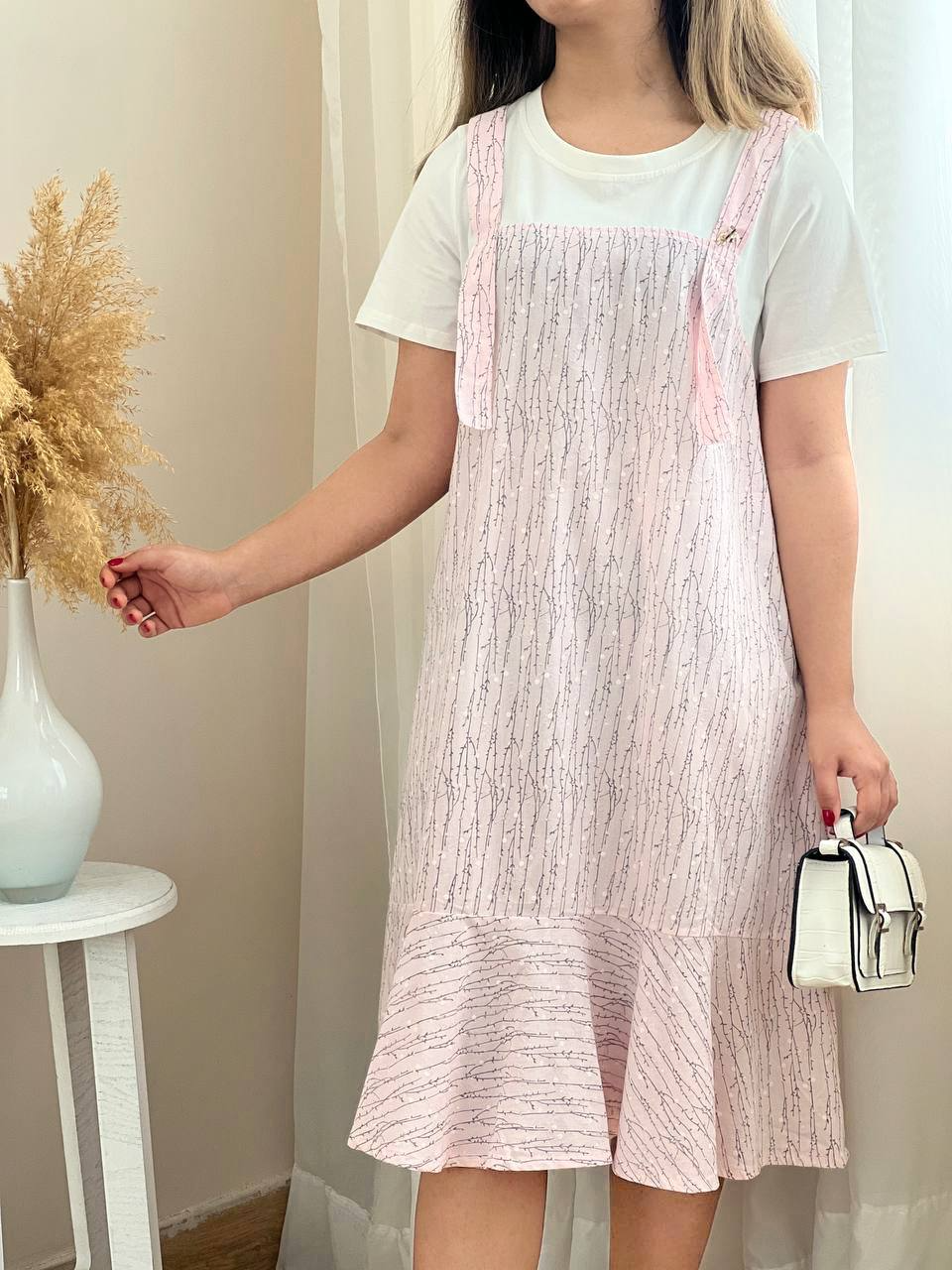 پیراهن نخی کد 1955