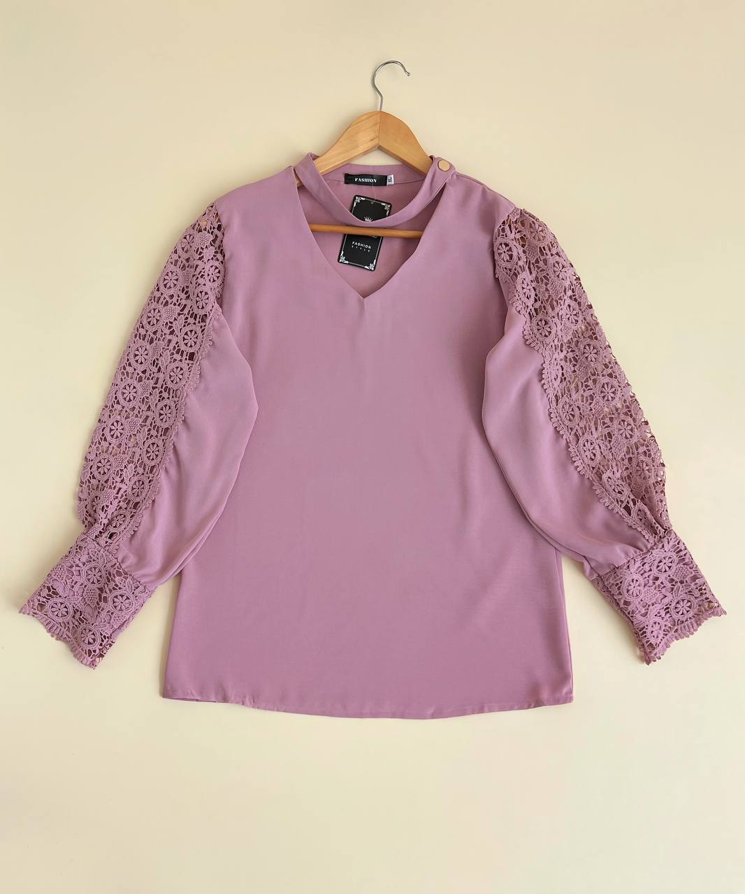 شومیز آستین گیپور کد 1956