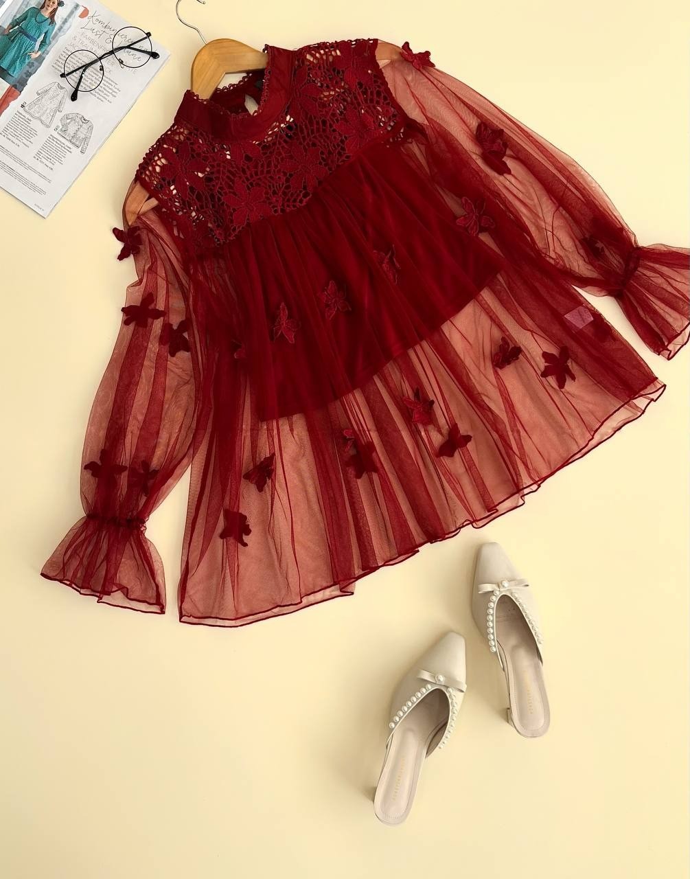 شومیز دو تیکه کد 1974