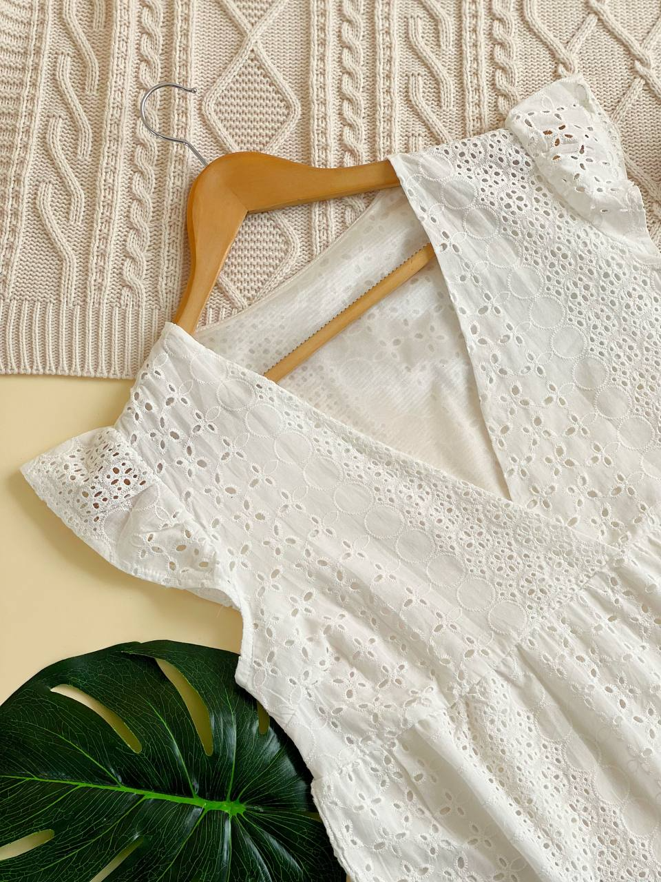 پیراهن خامه دوزی آستردار برند shein کد 1981