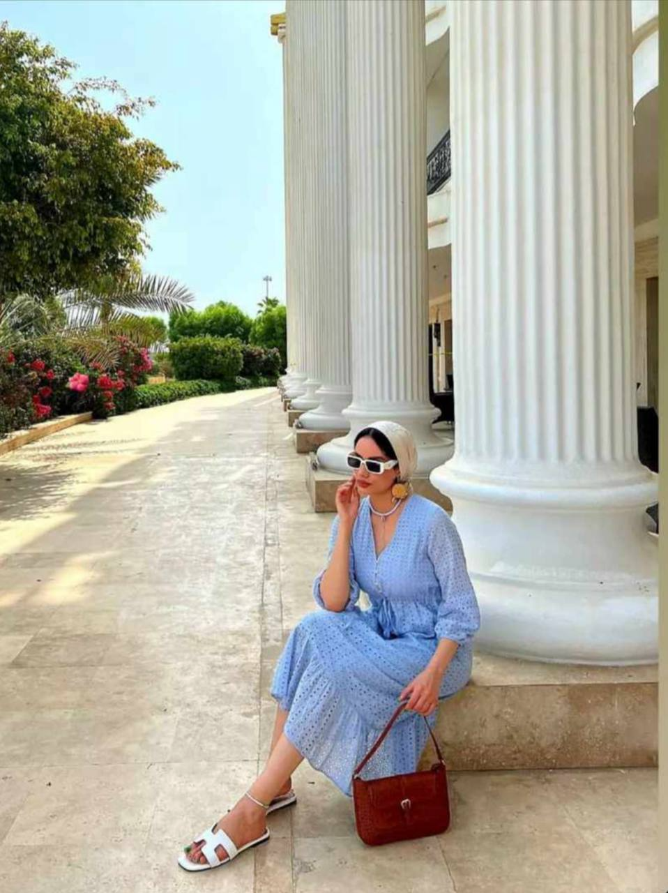 پیراهن خامه دوزی طرح دو کد 1985