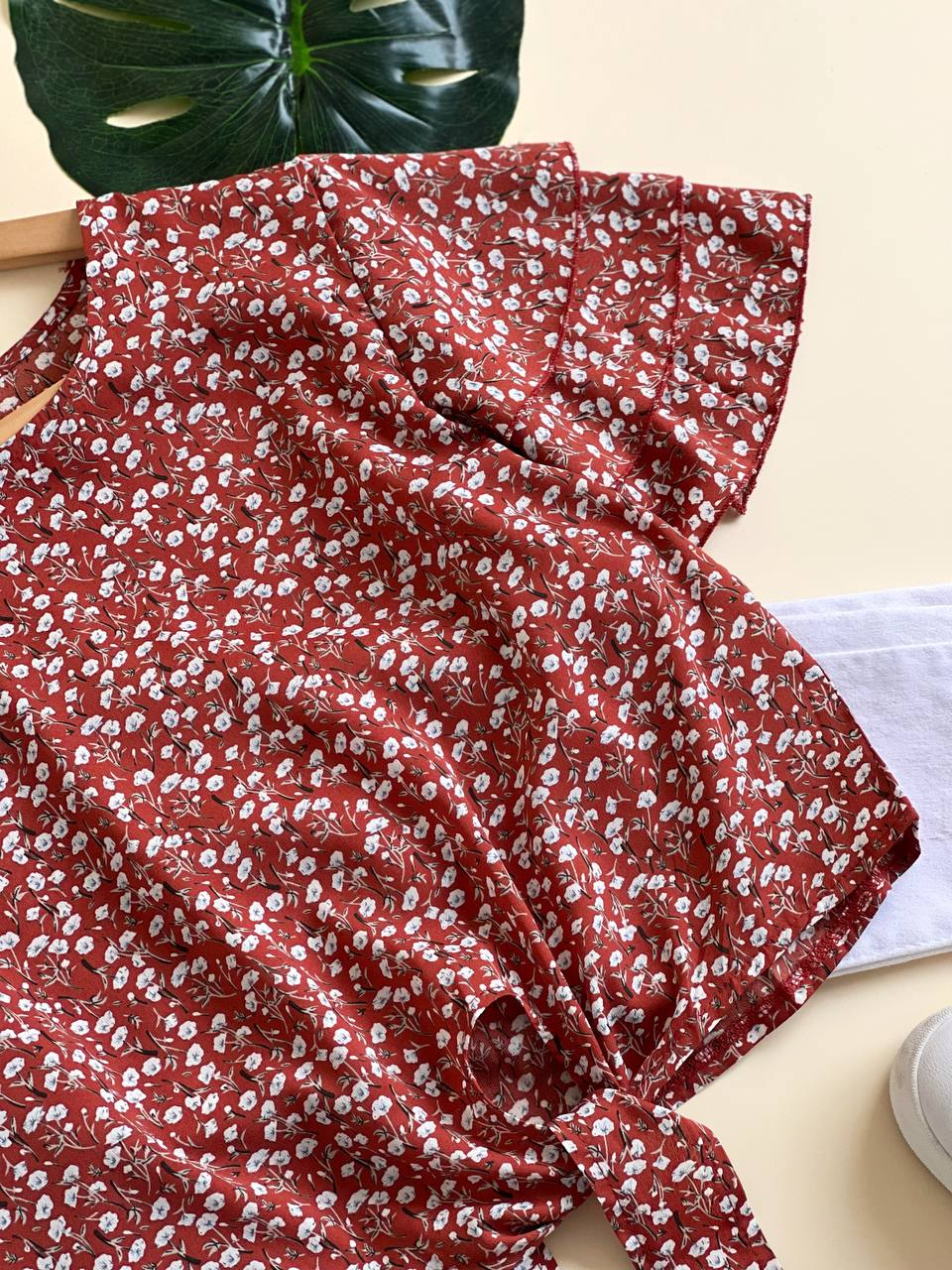 شومیز کرپ استین پله کد 1995