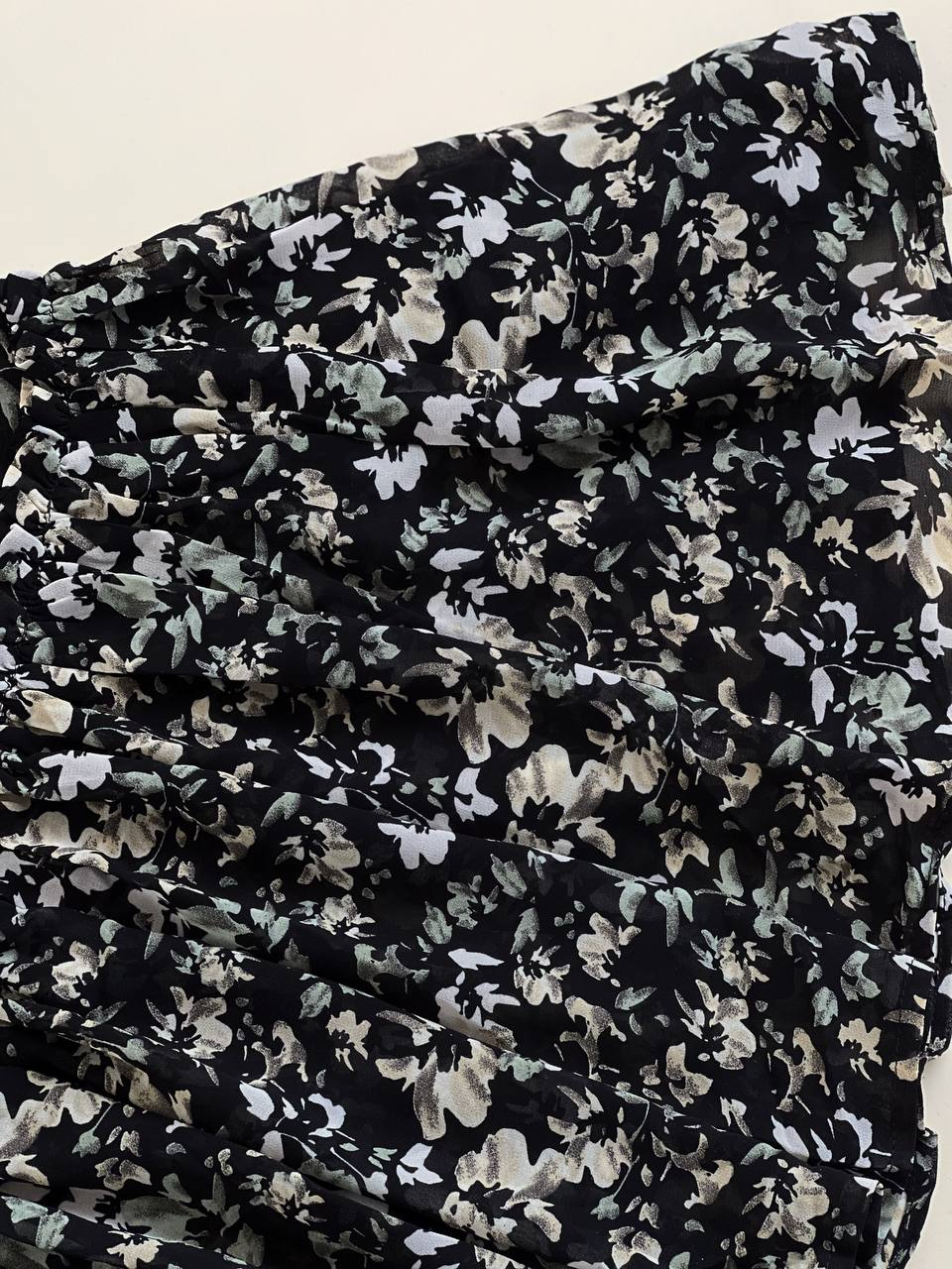 پیراهن کرپ حریر آستردار کد 1965