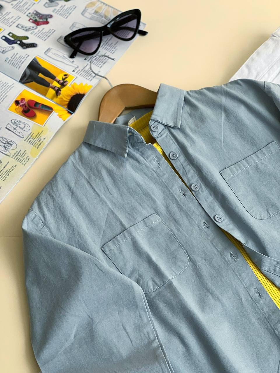 شومیز کتان کد 2002