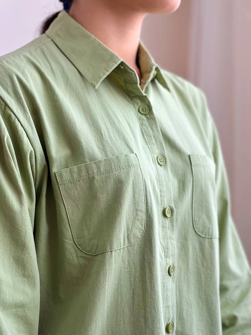 شومیز کتان کد 2002