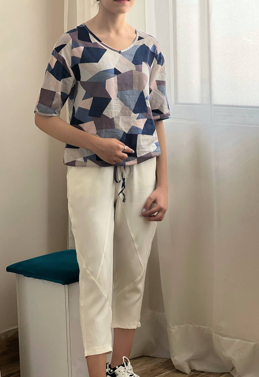 ست بلوز و شلوار کد 2015