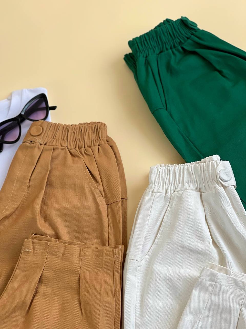 شلوار مام پیلی دار کد 2016