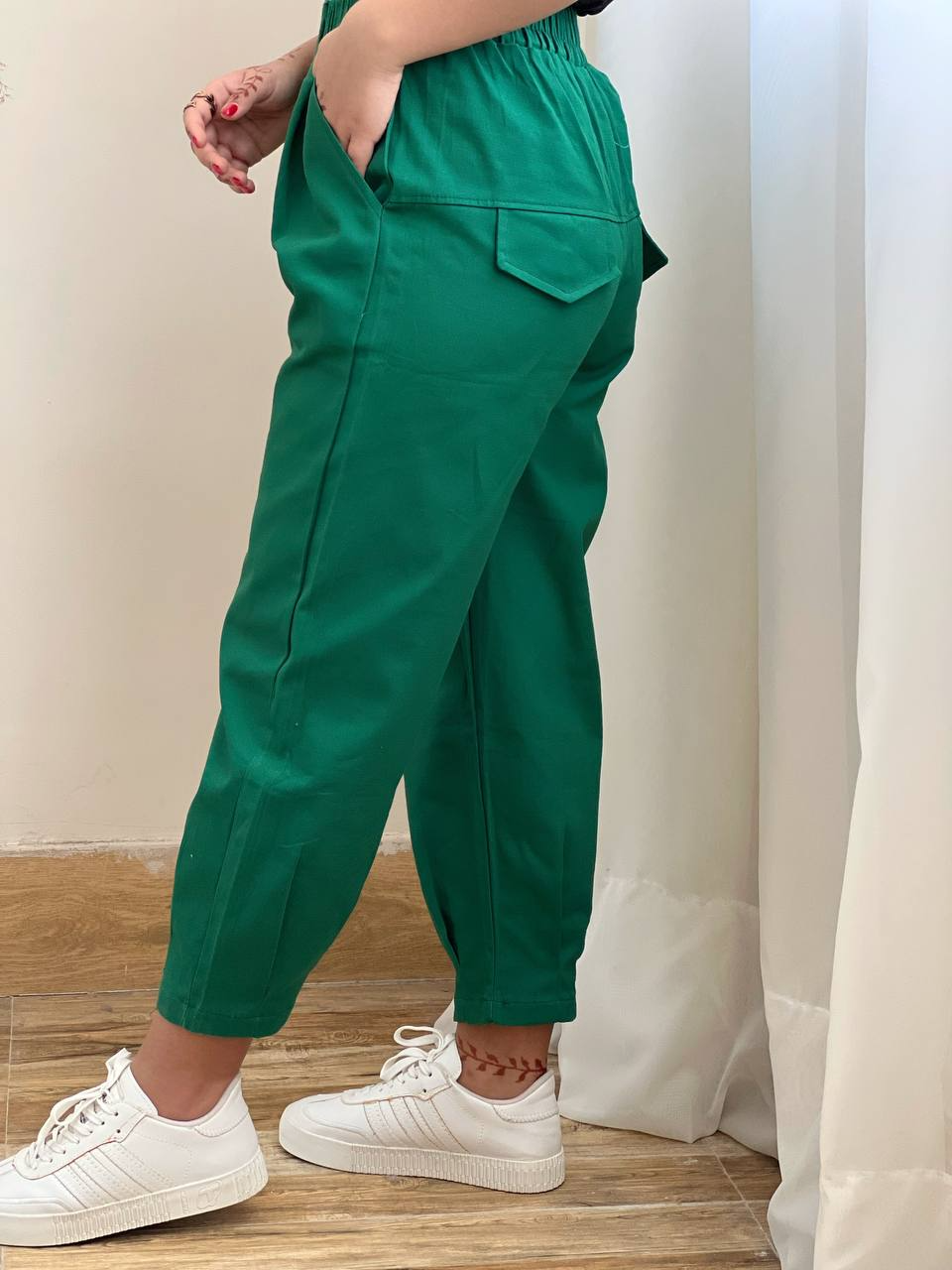 شلوار مام پیلی دار کد 2016