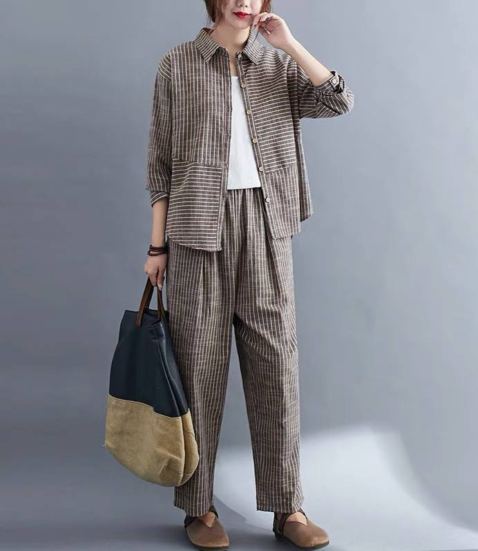 ست دو تیکه شومیز و شلوار کد 2018