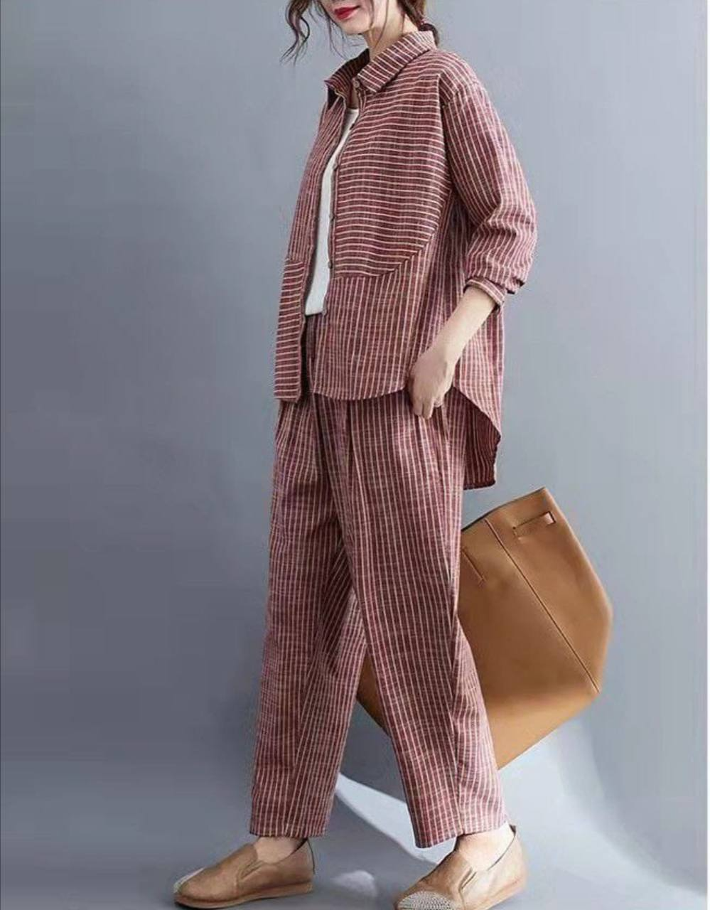 ست دو تیکه شومیز و شلوار کد 2018