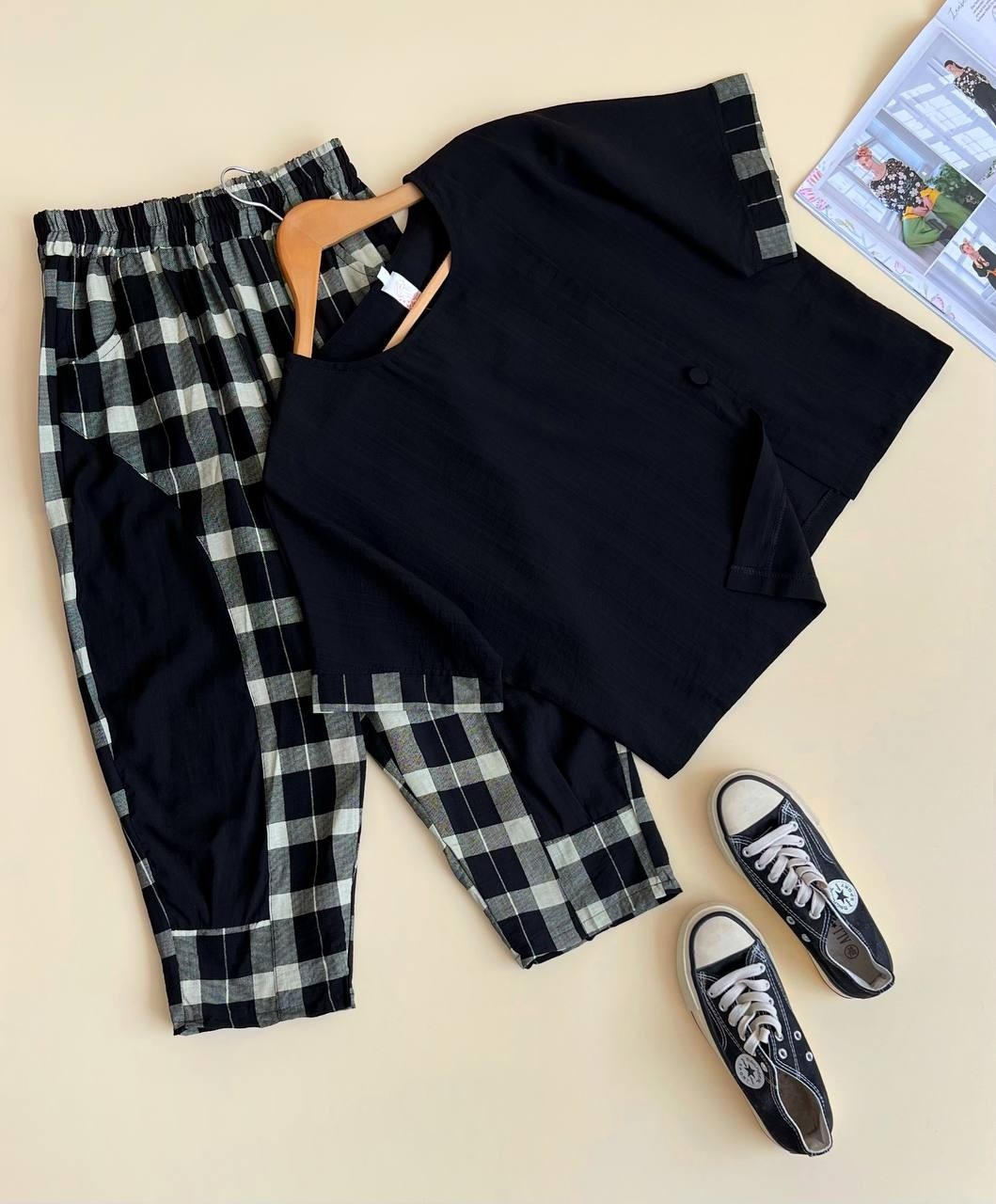 ست بلوز و شلوار کد 2034