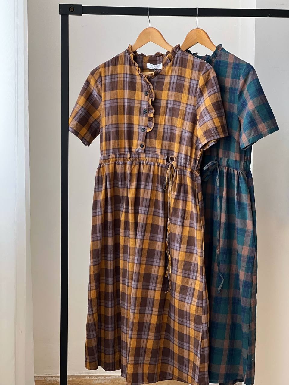 پیراهن چهارخونه کد 2035