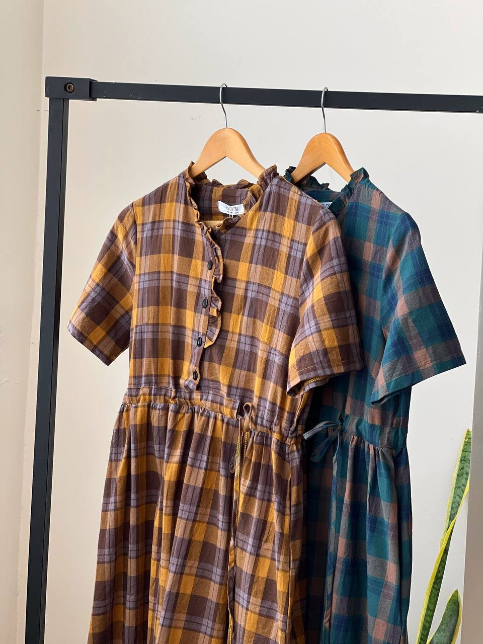 پیراهن چهارخونه کد 2035