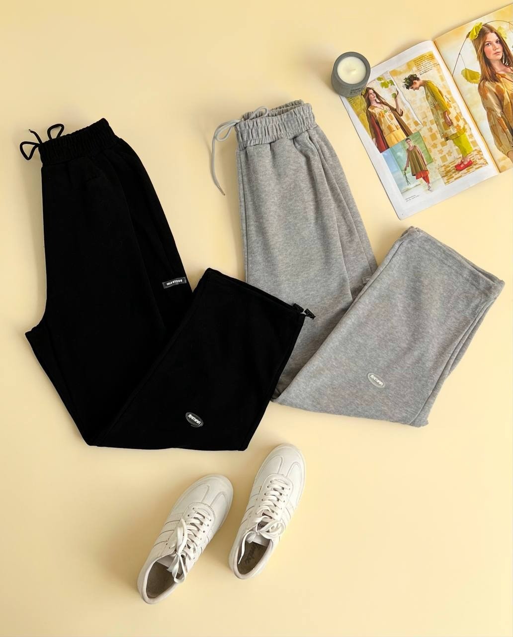 شلوار نیم بگ کبریتی کد 2059