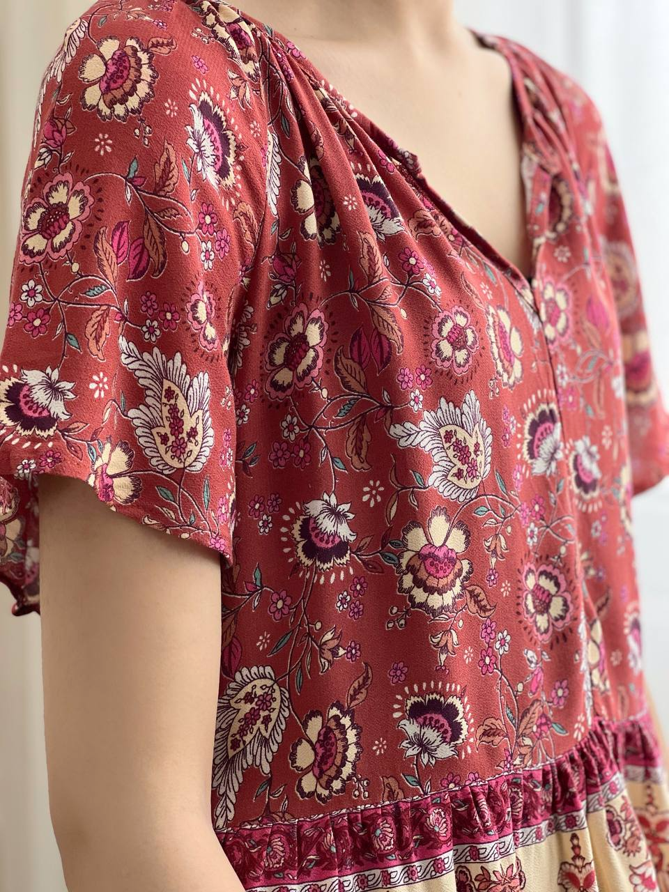 بلوز نخ کریشه کد 2067