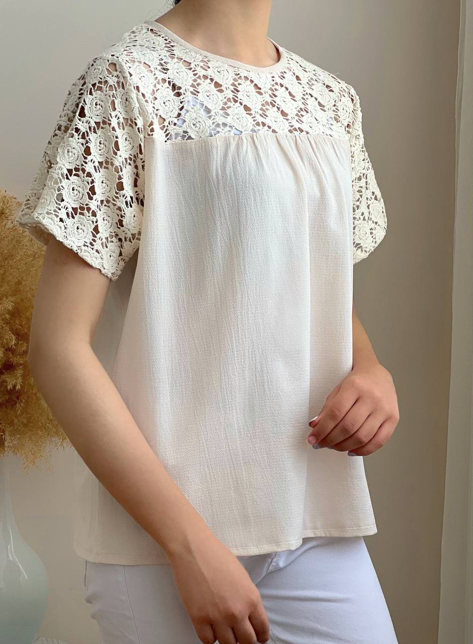 شومیز بالا تنه دانتل کد 2068