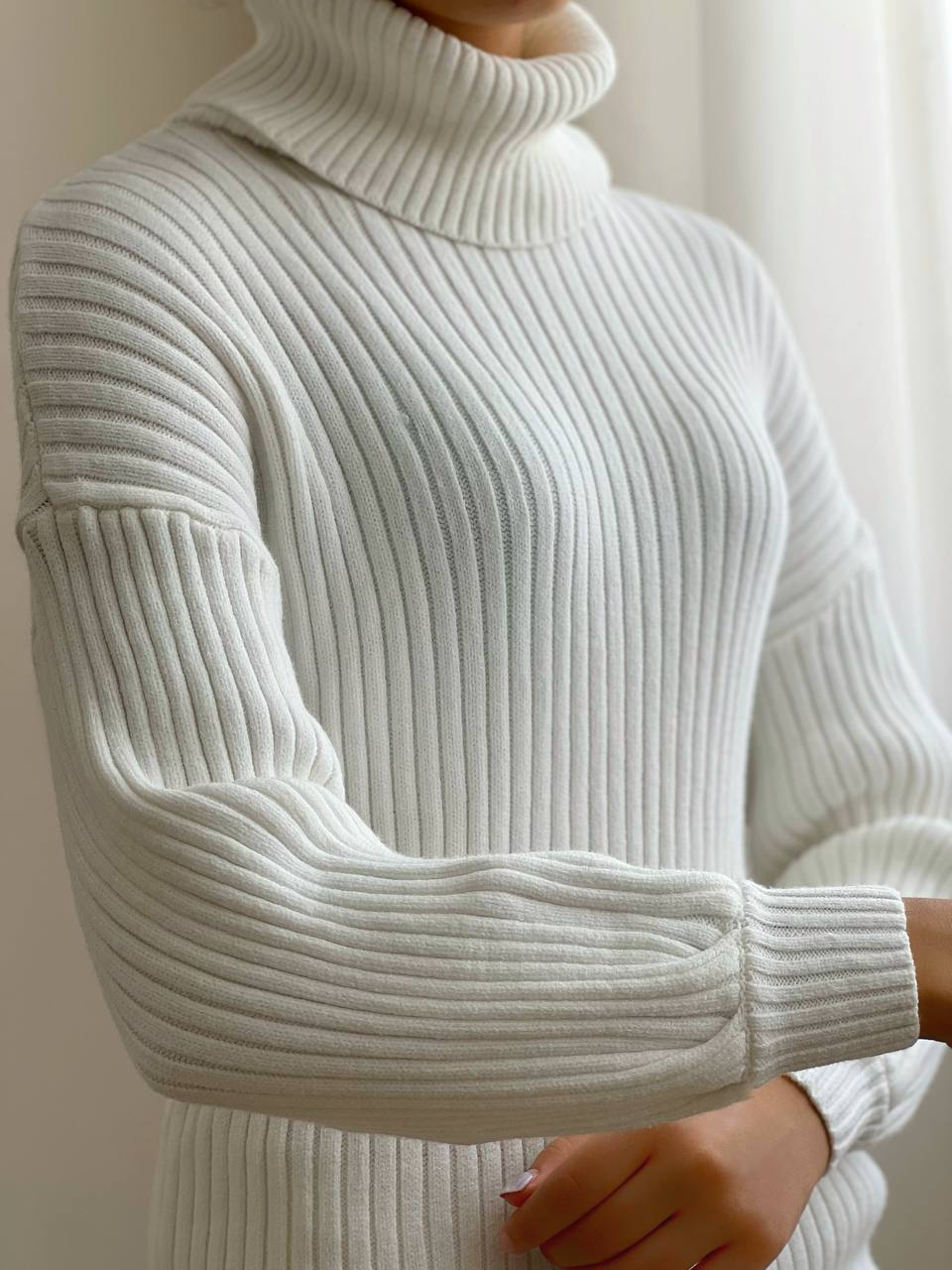 تونیک بافت یقه اسکی کد 2073