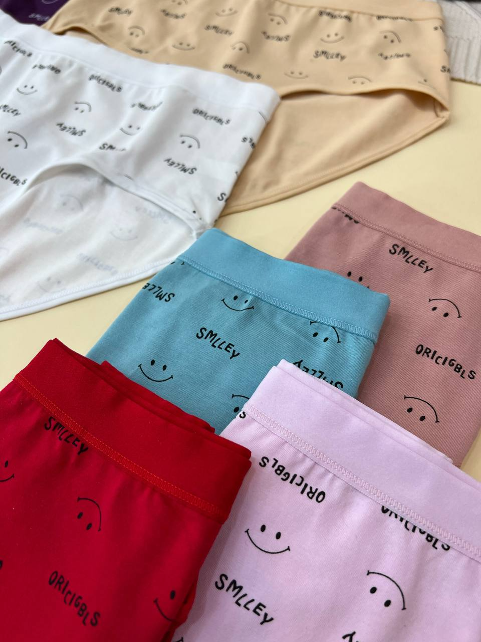 شورت نخ و پنبه Smlley کد 2078