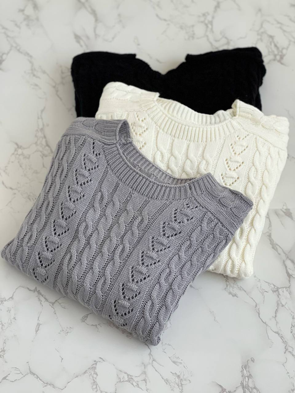 پلیور بافت بوکله کمر گتر کد 2096