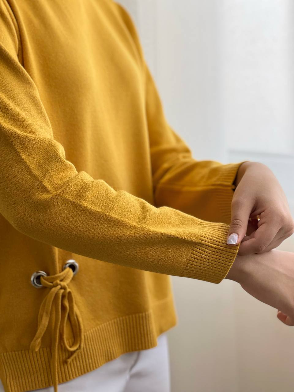 پلیور بافت گپ پایین حلقه خور کد 2099