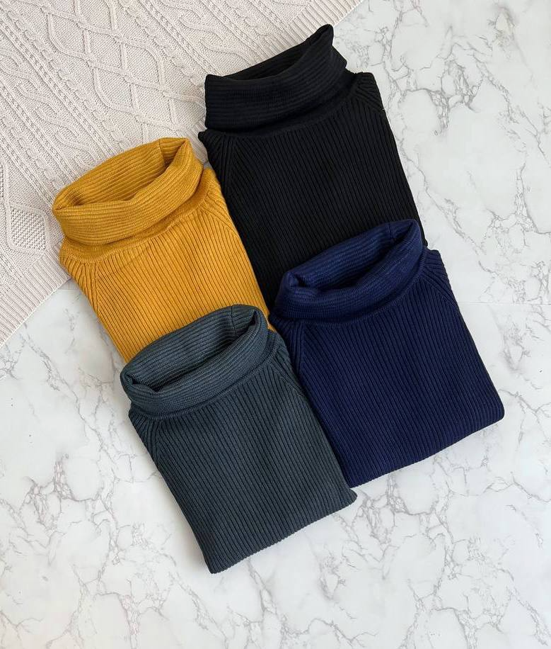 پلیور بافت یقه اسکی کد 2104