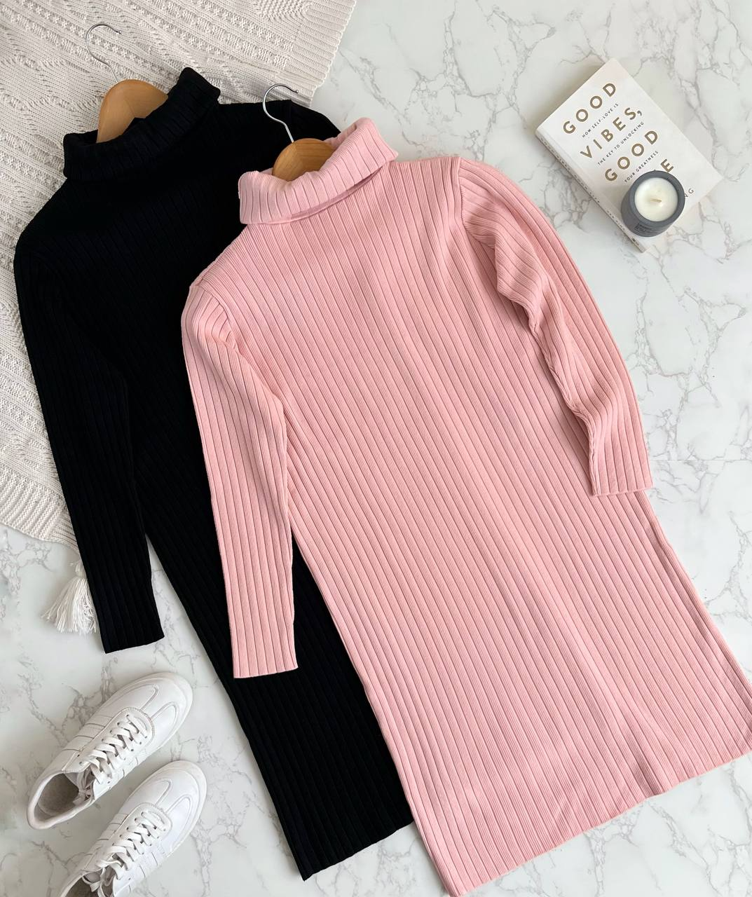 تونیک بافت یقه اسکی بلند کد 2105